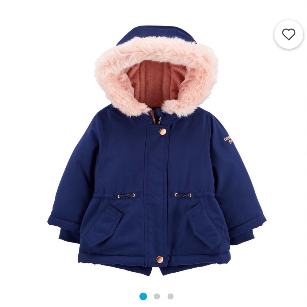 NWT Carter’s Hooded Parka 24 months